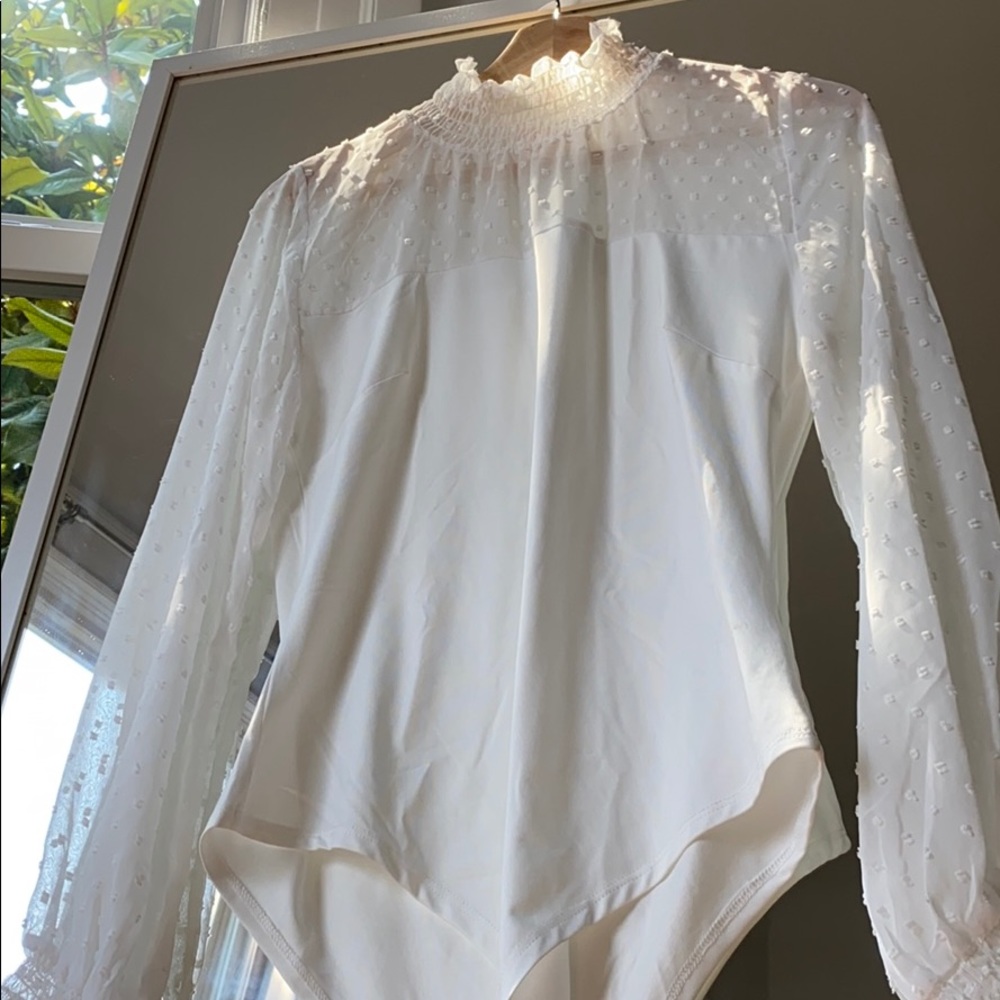 Turtle neck blouse/bodysuit